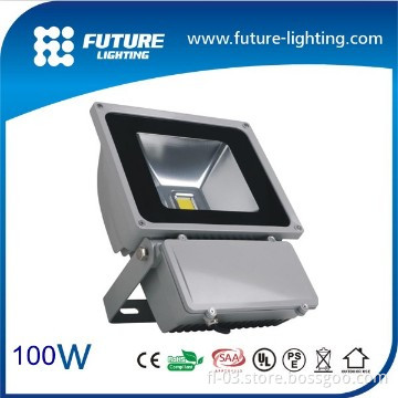 SAA 100w High power COB led IP65 china led flood light